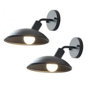 Retro Outdoor Waterproof Wall Sconce Black Iron Wall Mount Porch Lights 9.4 Inch Gooseneck Vintage Exterior Wall Lights for Farmhouse Doorway Outdoor Lighting Fixture Retro Outdoor Waterproof Wall Sconce Black Iron Wall Mount Porch Lights 9.4 Inch Gooseneck Vintage Exterior Wall Lights for Farmhouse Doorway Outdoor Lighting Fixture