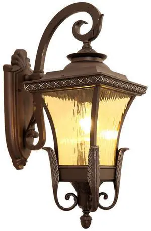Outdoor Wall Lanterns 16" Waterproof Porch Wall Lights Aluminum Retro Exterior Lighting Fixtures for House Patio Entryway Garage Outdoor Wall Lanterns 16" Waterproof Porch Wall Lights Aluminum Retro Exterior Lighting Fixtures for House Patio Entryway Garage