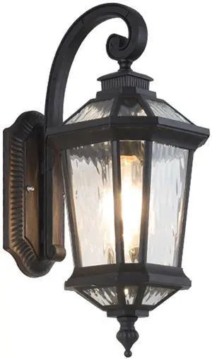 Outdoor Wall Lights Waterproof Vintage Exterior Sconces Lanterns 16.5 inch Aluminum Porch Lights with E26 Sockets & Water Ripple Glass for House Front Door Garage Outdoor Wall Lights Waterproof Vintage Exterior Sconces Lanterns 16.5 inch Aluminum Porch Lights with E26 Sockets & Water Ripple Glass for House Front Door Garage