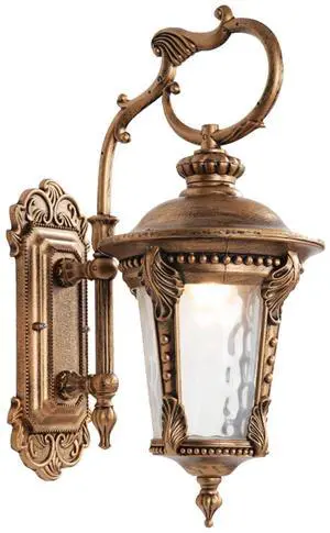 Outdoor Wall Lanterns Vintage Bronze Outdoor Wall Light Fixtures 13 Waterproof Anti-Rust Aluminum Porch Lights with Water Ripple Glass E26 Socket for House Front Door Garage Outdoor Wall Lanterns Vintage Bronze Outdoor Wall Light Fixtures 13 Waterproof Anti-Rust Aluminum Porch Lights with Water Ripple Glass E26 Socket for House Front Door Garage
