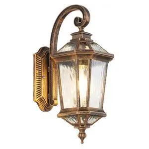 Outdoor Wall Lights Waterproof Vintage Exterior Sconces Lanterns 16.5 inch Aluminum Porch Lights with E26 Sockets & Water Ripple Glass for House Front Door Garage Outdoor Wall Lights Waterproof Vintage Exterior Sconces Lanterns 16.5 inch Aluminum Porch Lights with E26 Sockets & Water Ripple Glass for House Front Door Garage