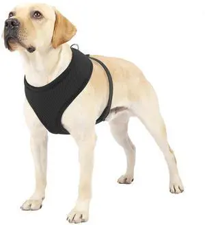 Dog Harness for Large Sized Dog, Soft Puppy Padded Vest for Walking, Running, Training - Black, XL Dog Harness for Large Sized Dog, Soft Puppy Padded Vest for Walking, Running, Training - Black, XL