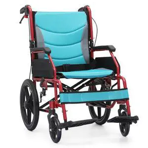 Folding Transport Wheelchair with Removable Cushion and Loop-Lock Handbrakes Wheel Chair for Adults, 17.5 inch Seat User-Friendly Lightweight Foldable Chair for Storage and Travel Use, 250lbs Folding Transport Wheelchair with Removable Cushion and Loop-Lock Handbrakes Wheel Chair for Adults, 17.5 inch Seat User-Friendly Lightweight Foldable Chair for Storage and Travel Use, 250lbs
