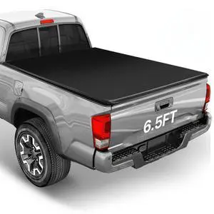 Roll-Up Truck Bed Cover Soft Vinyl Tonneau Cover Compatible with 1997-2004 F-150 F150 Heritage 6.5 Ft. Fleetside Bed Roll-Up Truck Bed Cover Soft Vinyl Tonneau Cover Compatible with 1997-2004 F-150 F150 Heritage 6.5 Ft. Fleetside Bed
