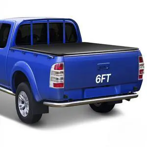 Soft Tri-Fold Truck Bed Cover Soft Vinyl Tonneau Cover Compatible with 1983-1999 Ranger B2300 B2500 B3000 B4000 6.5 Ft. Fleetside Bed Soft Tri-Fold Truck Bed Cover Soft Vinyl Tonneau Cover Compatible with 1983-1999 Ranger B2300 B2500 B3000 B4000 6.5 Ft. Fleetside Bed