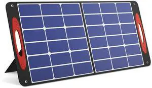 100 Watt Solar Panels 24V Monocrystalline Solar Panel High-Efficiency Solar Module with USB 3.0 and USB C for Home Battery Charging Farm Trailer Camper Marine Off Grid System 100 Watt Solar Panels 24V Monocrystalline Solar Panel High-Efficiency Solar Module with USB 3.0 and USB C for Home Battery Charging Farm Trailer Camper Marine Off Grid System
