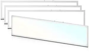 4 Pack 1x4 FT LED Flat Panel Light, Dimmable LED Light Fixture with 3 CCT Selectable 3000K/4000K/5000K 4000 LM Ceiling Light Fixture for Living Room Kitchen with Built-in T-Grid Mount, ETL 4 Pack 1x4 FT LED Flat Panel Light, Dimmable LED Light Fixture with 3 CCT Selectable 3000K/4000K/5000K 4000 LM Ceiling Light Fixture for Living Room Kitchen with Built-in T-Grid Mount, ETL