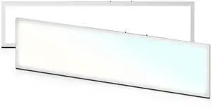 2 Pack 1x4 FT LED Flat Panel Light, Dimmable Square Flush Mount Light 3000K/4000K/5000K CCT Selectable, 4000 Lumens Ceiling Light Fixture for Kitchen with Built-in T-Grid Mount, ETL 2 Pack 1x4 FT LED Flat Panel Light, Dimmable Square Flush Mount Light 3000K/4000K/5000K CCT Selectable, 4000 Lumens Ceiling Light Fixture for Kitchen with Built-in T-Grid Mount, ETL