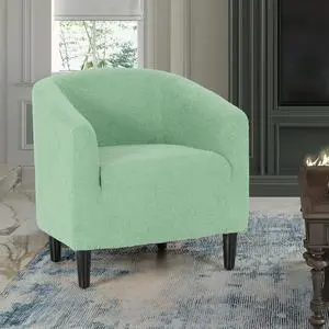 Accent Barrel Chair, Boucle Fabric Accent Chair, Modern Sherpa Elegant Armchair with Cozy Soft Padded, 300lbs Capacity Compact Sofa Chair for Living Room, Bedroom, Office, Sage Green Accent Barrel Chair, Boucle Fabric Accent Chair, Modern Sherpa Elegant Armchair with Cozy Soft Padded, 300lbs Capacity Compact Sofa Chair for Living Room, Bedroom, Office, Sage Green