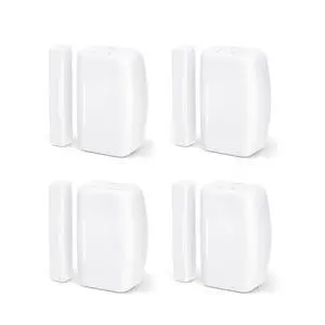 Zigbee Contact Sensor 4 Pack, Door and Window Monitor, Home Automation,Works with Home Assistant,SmartThings,Aeotec,Homey,Hubitat or Echo Devices with Build-in Zigbee Hub,hub Required Zigbee Contact Sensor 4 Pack, Door and Window Monitor, Home Automation,Works with Home Assistant,SmartThings,Aeotec,Homey,Hubitat or Echo Devices with Build-in Zigbee Hub,hub Required