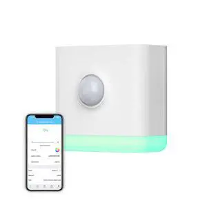 Multi-Function Night Light, Zigbee Repeater, 3-in-1 Combines a Motion Sensor, a Illumination Sensor and RGB Color Night Light, 1-100% Adjustable Brightness, Zigbee hub Required Multi-Function Night Light, Zigbee Repeater, 3-in-1 Combines a Motion Sensor, a Illumination Sensor and RGB Color Night Light, 1-100% Adjustable Brightness, Zigbee hub Required