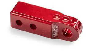 Factor 55 00020-01 Hitchlink 2.0 Rated at 9500 lb Ultimate Failure at 51,000 lb Convert Your Vehicles Hitch Receiver into a Recovery Point. Ideal for 4x4 Off Road Adventures Red Factor 55 00020-01 Hitchlink 2.0 Rated at 9500 lb Ultimate Failure at 51,000 lb Convert Your Vehicles Hitch Receiver into a Recovery Point. Ideal for 4x4 Off Road Adventures Red