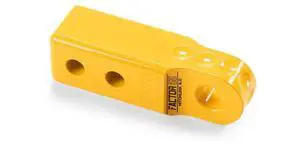 Factor 55 00020-03 Hitchlink 2.0 Rated at 9500 lb Ultimate Failure at 51,000 lb Convert Your Vehicles Hitch Receiver into a Recovery Point. Ideal for 4x4 Off Road Adventures Yellow Factor 55 00020-03 Hitchlink 2.0 Rated at 9500 lb Ultimate Failure at 51,000 lb Convert Your Vehicles Hitch Receiver into a Recovery Point. Ideal for 4x4 Off Road Adventures Yellow