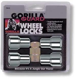Gorilla Automotive 63631 Standard Mag Gorilla Guard Locks (12mm x 1.50 Thread Size) - Pack of 4 Gorilla Automotive 63631 Standard Mag Gorilla Guard Locks (12mm x 1.50 Thread Size) - Pack of 4