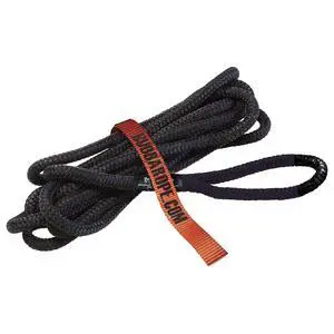 Bubba Rope Lil' Bubba Model 176650BKG Off-Road Power Stretch Kinetic Kit 1/2" x 20' ft. Recovery Rope Breaking Strength of 7400 Lb. Black/Black, Accessory Ideal for Recovery Towing Stuck Vehicles Bubba Rope Lil' Bubba Model 176650BKG Off-Road Power Stretch Kinetic Kit 1/2" x 20' ft. Recovery Rope Breaking Strength of 7400 Lb. Black/Black, Accessory Ideal for Recovery Towing Stuck Vehicles