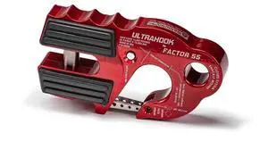 Factor 55 00250-01 Ultrahook Winch Hook Closed System Shackle Max Load 16,000 lbs ULT Strength Shackle Pin Mount 48,000 lbs Offroad 4x4 Adventure Red. Factor 55 00250-01 Ultrahook Winch Hook Closed System Shackle Max Load 16,000 lbs ULT Strength Shackle Pin Mount 48,000 lbs Offroad 4x4 Adventure Red.