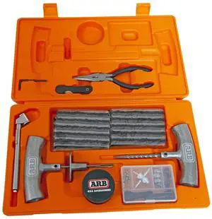 ARB 10000011 Speedy Seal 2 - Universal Heavy Duty Tire Repair Kit For Car, Truck, RV, Jeep, ATV, Motorcycle, Tractor, Trailer. Flat Tire Puncture Repair Kit Fix Punctures and Plug Flats 50 String Plug ARB 10000011 Speedy Seal 2 - Universal Heavy Duty Tire Repair Kit For Car, Truck, RV, Jeep, ATV, Motorcycle, Tractor, Trailer. Flat Tire Puncture Repair Kit Fix Punctures and Plug Flats 50 String Plug