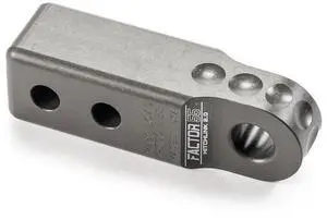 Factor 55 00020-06 Hitchlink 2.0 Rated at 9500 lb Ultimate Failure at 51,000 lb Convert Your Vehicles Hitch Receiver into a Recovery Point. Ideal for 4x4 Off Road Adventures Gray Factor 55 00020-06 Hitchlink 2.0 Rated at 9500 lb Ultimate Failure at 51,000 lb Convert Your Vehicles Hitch Receiver into a Recovery Point. Ideal for 4x4 Off Road Adventures Gray