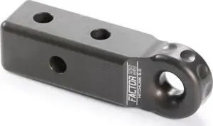 Factor 55 Hitchlink Pro 2.0 for 2" Receivers: Cross-Drilled for Horizontal or Vertical Rigging, 9,500 lb. Rating - Gray Factor 55 Hitchlink Pro 2.0 for 2" Receivers: Cross-Drilled for Horizontal or Vertical Rigging, 9,500 lb. Rating - Gray