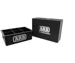 ARB 217811 Ice Cubes Silicone Tray Mould Gift Box to make 6 Clear and Large ARB Logo Ice Cubes, Reusable, BPA Free, for Coctails and Scotch Whiskey, Slow Melting Molds ARB 217811 Ice Cubes Silicone Tray Mould Gift Box to make 6 Clear and Large ARB Logo Ice Cubes, Reusable, BPA Free, for Coctails and Scotch Whiskey, Slow Melting Molds