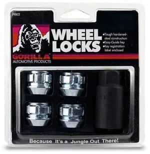 Gorilla Automotive 78681N Acorn Open End Wheel Locks (1/2" Thread Size) Gorilla Automotive 78681N Acorn Open End Wheel Locks (1/2" Thread Size)