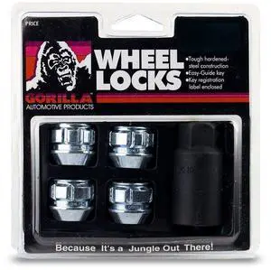 Gorilla Automotive 78601N Acorn Open End Wheel Locks (14mm x 2.00 Thread Size) Gorilla Automotive 78601N Acorn Open End Wheel Locks (14mm x 2.00 Thread Size)
