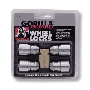 Gorilla Automotive 61681 Acorn Gorilla Guard Locks (1/2" Thread Size) - Pack of 4 Gorilla Automotive 61681 Acorn Gorilla Guard Locks (1/2" Thread Size) - Pack of 4