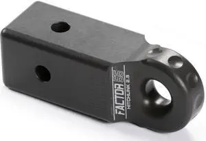 Factor 55 Hitchlink Pro 2.5 for 2.5" Receivers: Cross-Drilled for Horizontal or Vertical Rigging, 9,500 lb. Rating - Gray Factor 55 Hitchlink Pro 2.5 for 2.5" Receivers: Cross-Drilled for Horizontal or Vertical Rigging, 9,500 lb. Rating - Gray