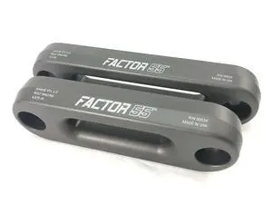 Factor 55 Aluminium Fairlead (UTV/ATV Hawe 4.875" Bolt Mount Spacing) Factor 55 Aluminium Fairlead (UTV/ATV Hawe 4.875" Bolt Mount Spacing)