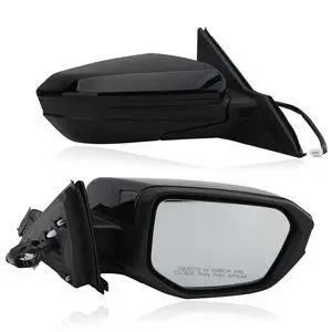 Passenger Side Mirror Compatible With 2016-2021 Honda Civic Mirrors with Non-Heated Power Glass Manual Folding Replaces 6208TBAC03ZA,HO1321283 Black(3 Pins) Passenger Side Mirror Compatible With 2016-2021 Honda Civic Mirrors with Non-Heated Power Glass Manual Folding Replaces 6208TBAC03ZA,HO1321283 Black(3 Pins)