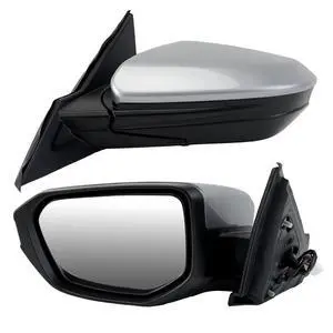 Driver Side Mirror Compatible With 2016 2017 2018 2019 2020 2021 Honda Civic Coupe Sedan Hatchback,Mirror with Power Glass,Non-Heated,Manual Folding(Silvery) Driver Side Mirror Compatible With 2016 2017 2018 2019 2020 2021 Honda Civic Coupe Sedan Hatchback,Mirror with Power Glass,Non-Heated,Manual Folding(Silvery)