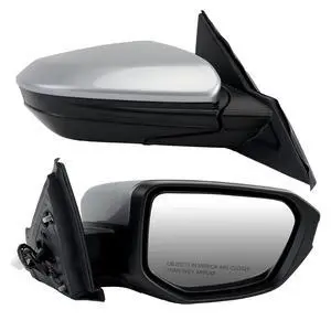 Passenger Side Mirror Compatible With 2016 2017 2018 2019 2020 2021 Honda Civic Coupe Sedan Hatchback,Mirror with Power Glass,Non-Heated,Manual Folding(Silvery) Passenger Side Mirror Compatible With 2016 2017 2018 2019 2020 2021 Honda Civic Coupe Sedan Hatchback,Mirror with Power Glass,Non-Heated,Manual Folding(Silvery)
