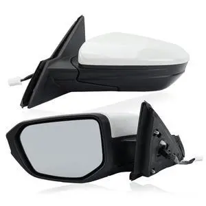 Driver Side Mirror Compatible With 2016 2017 2018 2019 2020 2021 Honda Civic Coupe Sedan Hatchback,Mirror with Power Glass,Non-Heated,Manual Folding Driver Side Mirror Compatible With 2016 2017 2018 2019 2020 2021 Honda Civic Coupe Sedan Hatchback,Mirror with Power Glass,Non-Heated,Manual Folding