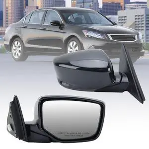 Passenger Side Mirror Compatible With 2008 2009 2010 2011 2012 Honda Accord Sedan LX, LX-P,Mirror with Power Glass,Non-Heated,Manual Folding Replace HO1320230(3 Pins) Passenger Side Mirror Compatible With 2008 2009 2010 2011 2012 Honda Accord Sedan LX, LX-P,Mirror with Power Glass,Non-Heated,Manual Folding Replace HO1320230(3 Pins)