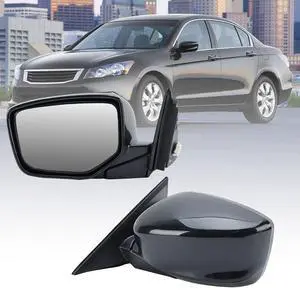 Driver Side Mirror Compatible With 2008 2009 2010 2011 2012 Honda Accord Sedan LX, LX-P,Mirror with Power Glass,Non-Heated,Manual Folding Replace HO1320230(3 Pins) Driver Side Mirror Compatible With 2008 2009 2010 2011 2012 Honda Accord Sedan LX, LX-P,Mirror with Power Glass,Non-Heated,Manual Folding Replace HO1320230(3 Pins)