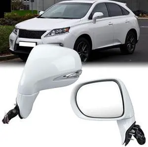 Driver Side Mirror for 2013 2014 2015 Lexus RX350 RX450H White(16Pins) | Mirrors with Power Folding Mirror Memory Turn Signal Puddle Light Heated Power Glass Left Driver Side Mirror for 2013 2014 2015 Lexus RX350 RX450H White(16Pins) | Mirrors with Power Folding Mirror Memory Turn Signal Puddle Light Heated Power Glass Left