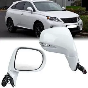 Passenger Side Mirror for 2013 2014 2015 Lexus RX350 RX450H White(16Pins) | Mirrors with Mirror Power Folding Memory Turn Signal Puddle Light Heated Power Glass Right Passenger Side Mirror for 2013 2014 2015 Lexus RX350 RX450H White(16Pins) | Mirrors with Mirror Power Folding Memory Turn Signal Puddle Light Heated Power Glass Right