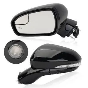 Left Driver Side Mirror for 2013 2014 2015 2016 Ford Fusion Sedan S SE SE Hybrid,Power Mirror with Heated,In-housing Signal Light,Puddle Lights,Manual Folding,Ford Fusion Mirror Black Left Driver Side Mirror for 2013 2014 2015 2016 Ford Fusion Sedan S SE SE Hybrid,Power Mirror with Heated,In-housing Signal Light,Puddle Lights,Manual Folding,Ford Fusion Mirror Black