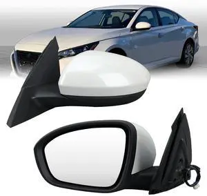 Left Driver Side Mirror Compatible with 2019 2020 2021 2022 2023 2024 Nissan Altima Mirrors with Power Adjustment Manual Folding White(3 Pins) Left Driver Side Mirror Compatible with 2019 2020 2021 2022 2023 2024 Nissan Altima Mirrors with Power Adjustment Manual Folding White(3 Pins)