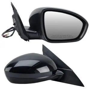 Passenger Side Mirror Compatible with Nissan Altima 2019 2020 2021 2022 2023 Mirrors Without Heat Manual Folding Paintable Black NI1321311 Passenger Side Mirror Compatible with Nissan Altima 2019 2020 2021 2022 2023 Mirrors Without Heat Manual Folding Paintable Black NI1321311