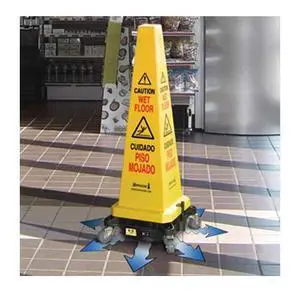 Hurricone Battery Floor Dryer/Air Mover with 36" Safety Cone Hurricone Battery Floor Dryer/Air Mover with 36" Safety Cone