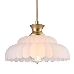 HYDELITE Vintage Frosted Glass Pendant Lights Kitchen Island Lighting | Brass Over Kitchen Sink Adjustable Hanging Pendant for Dining Room Kitchen Entryway HYDELITE Vintage Frosted Glass Pendant Lights Kitchen Island Lighting | Brass Over Kitchen Sink Adjustable Hanging Pendant for Dining Room Kitchen Entryway