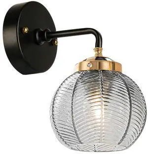 Mid Century Modern Wall Sconce 1-Light Over Mirror Smoky Gray Sconces Bathroom Light Fixture Ribbed Glass Vanity Lights Vintage Bathroom Art Deco Lighting Fixtures Bedroom Hallway Mid Century Modern Wall Sconce 1-Light Over Mirror Smoky Gray Sconces Bathroom Light Fixture Ribbed Glass Vanity Lights Vintage Bathroom Art Deco Lighting Fixtures Bedroom Hallway