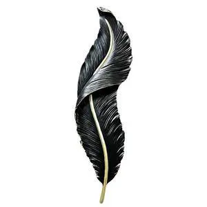 LED Sconces Wall Lighting Black Feather Wall Light Modern Dimmable Wall Sconce Lights Mid Century Elegant Wall Lamp Creative Unique Resin Design for Bedroom Living Room Hallway LED Sconces Wall Lighting Black Feather Wall Light Modern Dimmable Wall Sconce Lights Mid Century Elegant Wall Lamp Creative Unique Resin Design for Bedroom Living Room Hallway