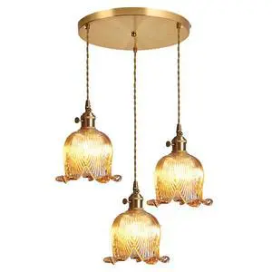 3-Lights Mid Century Modern Chandelier Sputnik Chandelier Dining Room Amber Pendant Light Flower Glass Shade Gold Adjustable Ceiling Pendant Lamp Cluster Pendant Light Kitchen 3-Lights Mid Century Modern Chandelier Sputnik Chandelier Dining Room Amber Pendant Light Flower Glass Shade Gold Adjustable Ceiling Pendant Lamp Cluster Pendant Light Kitchen