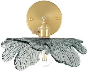 Vintage Sconce Over Mirror Mid Century Modern Wall Sconce Light Fixture Gold Bathroom Vanity Lights with Dark Green Flower Glass Shade 90 Degree Adjustable Hardwired Wall Lighting Vintage Sconce Over Mirror Mid Century Modern Wall Sconce Light Fixture Gold Bathroom Vanity Lights with Dark Green Flower Glass Shade 90 Degree Adjustable Hardwired Wall Lighting