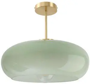 Milk Green Ceiling Light 15.7Large Mid Century Modern Light Fixture | D15.7*H13.38 Glass Dome Shade Vintage Ceiling Light fixtures Brushed Gold Brass ,E26 Base,Farmhouse,Hallway,Dining Room Milk Green Ceiling Light 15.7Large Mid Century Modern Light Fixture | D15.7*H13.38 Glass Dome Shade Vintage Ceiling Light fixtures Brushed Gold Brass ,E26 Base,Farmhouse,Hallway,Dining Room