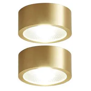 Gold LED Ceiling Light Fixtures Modern Hallway Flush Mount Ceiling Lights with 9W 3000K/4000K/6500K Adjustable,Round Minimalist Lighting Brass Close to Lights for Kitchen Living Room Gold LED Ceiling Light Fixtures Modern Hallway Flush Mount Ceiling Lights with 9W 3000K/4000K/6500K Adjustable,Round Minimalist Lighting Brass Close to Lights for Kitchen Living Room