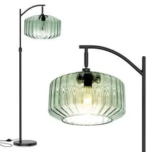 Modern Floor Lamp Mint Green Glass Shade Black Large Dome Floor Lamp | Large 11Inch Glass Globe Shade Mcm Vintage Standing Lamps Tall lamp floor lamp for Living room Farmhouse Bedroom home decor Modern Floor Lamp Mint Green Glass Shade Black Large Dome Floor Lamp | Large 11Inch Glass Globe Shade Mcm Vintage Standing Lamps Tall lamp floor lamp for Living room Farmhouse Bedroom home decor