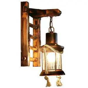 Retro Industrial Wall Sconce Kerosene 1-Light Retro Wooden Wall Lighting with Wood Ladder Glass Shade Antique Metal Farmhouse Wall Lights Indoor Bedroom Rustic Lantern Wall Light Fixture Retro Industrial Wall Sconce Kerosene 1-Light Retro Wooden Wall Lighting with Wood Ladder Glass Shade Antique Metal Farmhouse Wall Lights Indoor Bedroom Rustic Lantern Wall Light Fixture